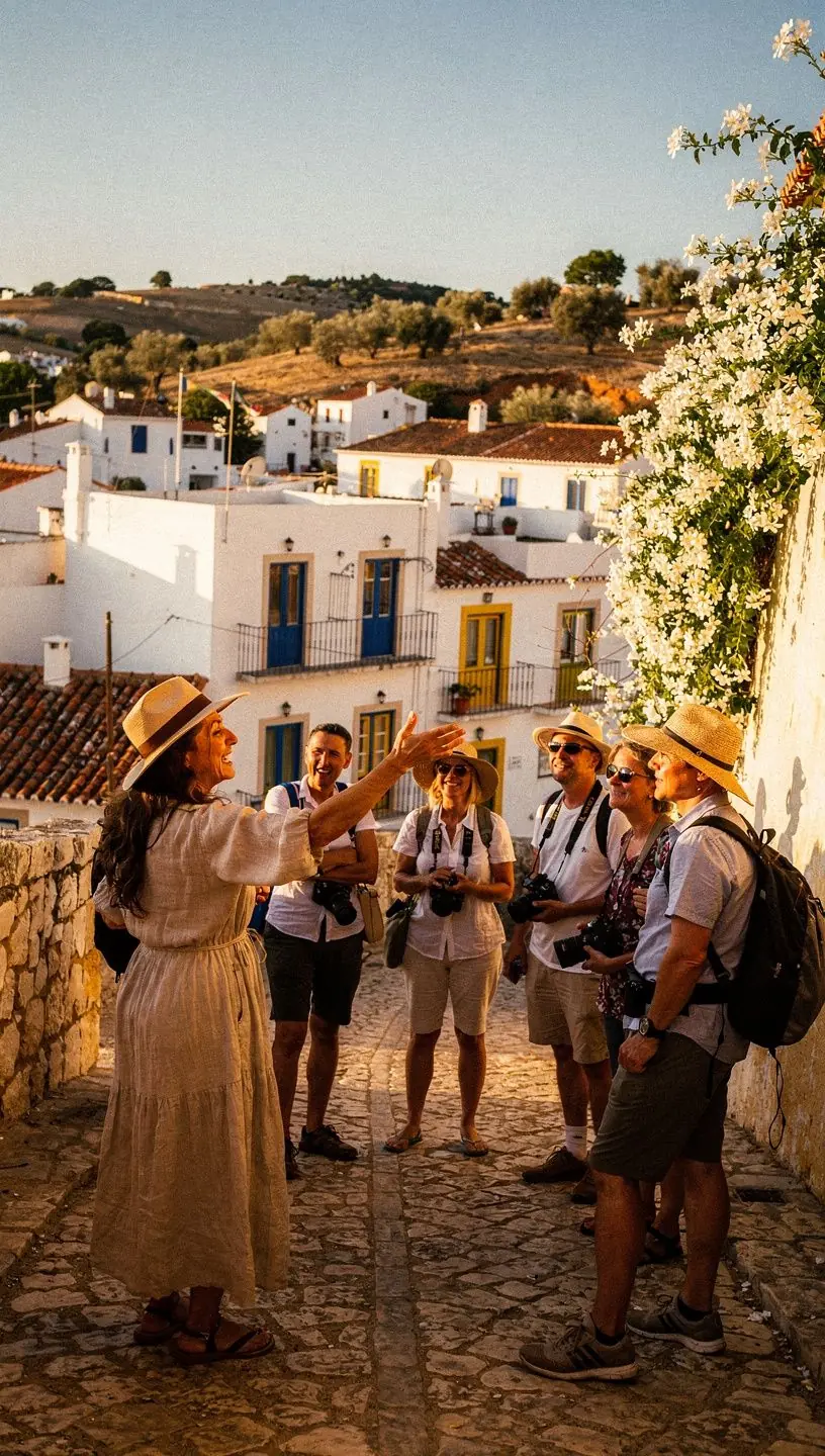 Scenic view of Trendolix in Portugal's countryside.